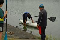 カヌーの乗り方