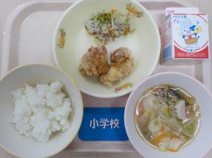 110月28日給食の写真