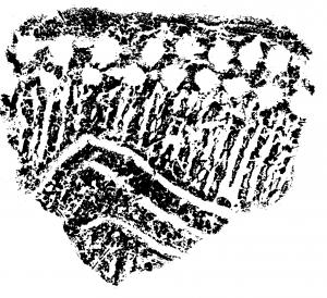縄文土器の拓本