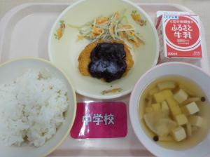 11月7日給食の写真