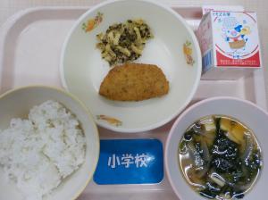 11月25日給食の写真