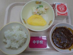 12月3日給食の写真