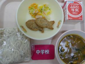 12月8日給食の写真