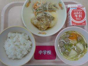12月10日給食の写真