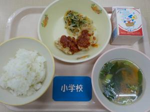 12月11日給食の写真