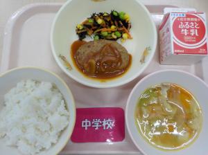 12月22日給食の写真