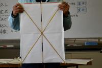 竹ひごの付け方の説明