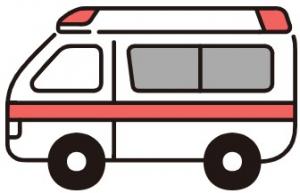 救急車のアイコン