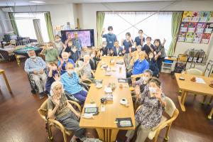 施設利用者の集合写真