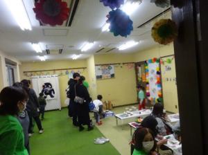 とだっこあそびの広場の様子