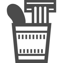 カップ麺のアイコン