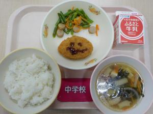 2月26日給食の写真