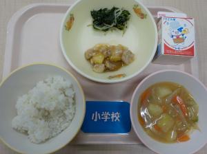 2月27日給食の写真