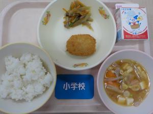 3月16日給食の写真