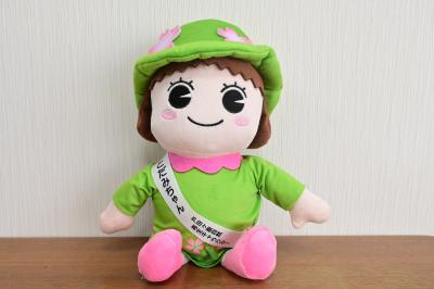 とだみちゃんのぬいぐるみ写真