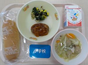 4月17日給食の写真