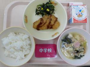 4月17日給食の写真