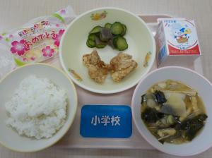 4月28日給食の写真