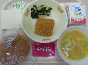 5月7日給食の写真