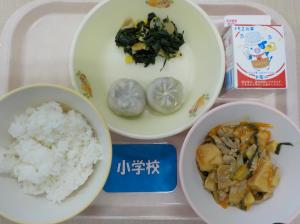 5月7日給食の写真