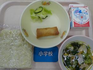 5月18日給食の写真