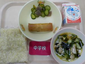 5月22日給食の写真