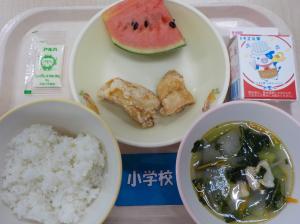 7月13日給食の写真