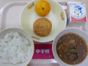 8月26日給食の写真