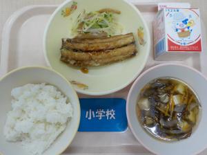 8月31日給食の写真