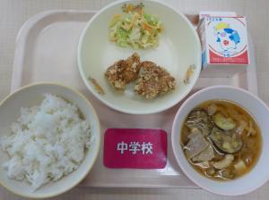 9月1日給食の写真
