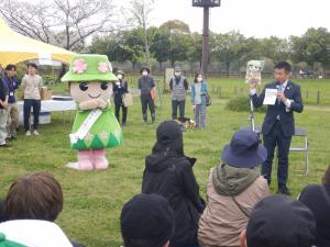 開会式の写真