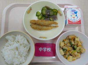 9月14日給食の写真