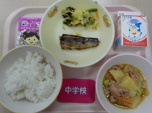 9月15日給食の写真