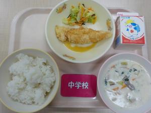 9月28日給食の写真
