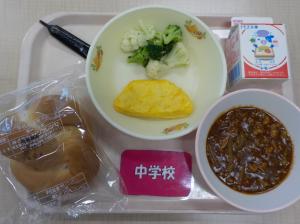 10月1日給食の写真