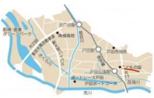 市道第3003号線地図