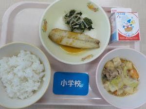 10月8日給食の写真