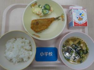 10月15日給食の写真