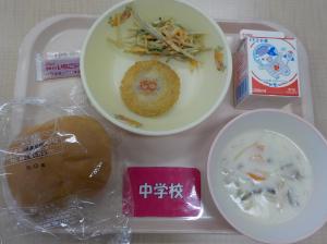 10月22日給食の写真