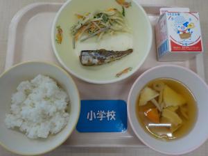 10月22日給食の写真