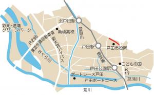市道第2034号線地図
